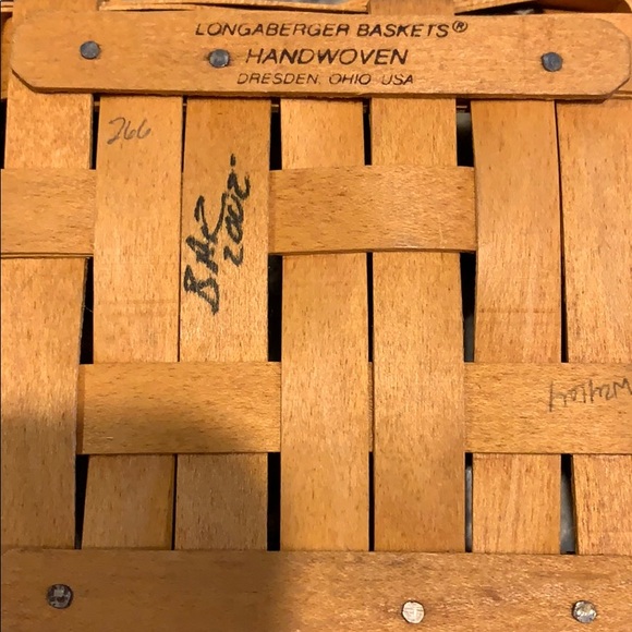 Collectors Longaberger Basket - Picture 5 of 8
